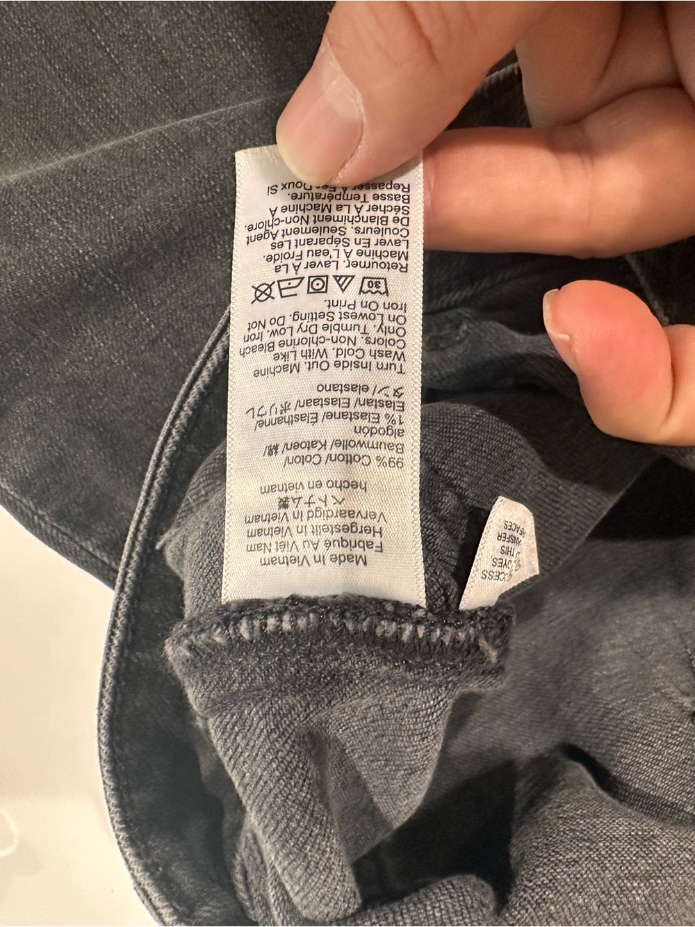 J. Crew Sailor denim trouser in 1996 semi-stretch size 31 - Picture 11 of 14